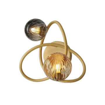 ET2 Planetary 2-Light LED Sconce - 3000K - 120V - Gold