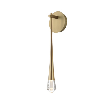 ET2 Pierce LED Wall Sconce - 3000K - 220 Lumens - 120V - Gold