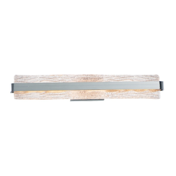 ET2 Ripple 30" LED Vanity Light - 3000K - 1,335 Lumens - 120V - Polished Chrome