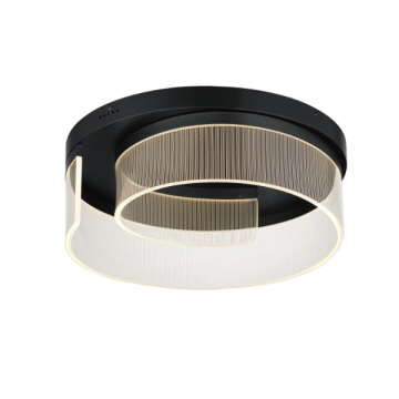 ET2 Sonata 20"LED Flush Mount - 3000K - 120-277V - Black