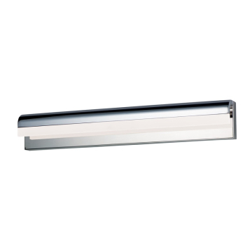 ET2 Waterfall 30" LED Vanity Light - 3000K - 1,200 Lumens - 120V - Polished Chrome