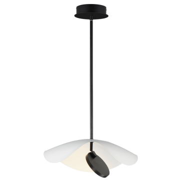 ET2 Carmen 16" LED Pendant - 3000K - 420 Lumens - 120-277V - Black