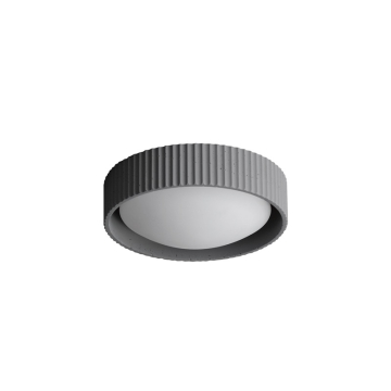 ET2 Souffle 10" LED Flush Mount - 3000K - 680 Lumens - 120V - Gray