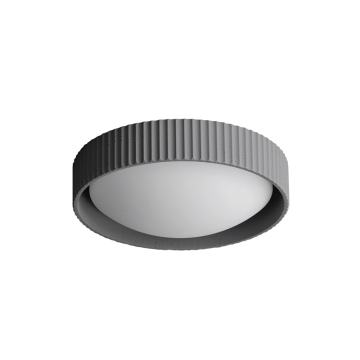ET2 Souffle 14" LED Flush Mount - 3000K - 1,120 Lumens - 120V - Gray