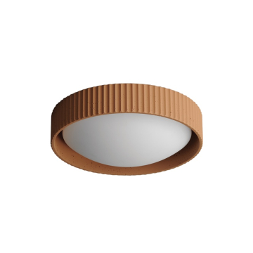 ET2 Souffle 14" LED Flush Mount - 3000K - 1,120 Lumens - 120V - Terra Cotta