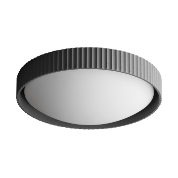 ET2 Souffle 18" LED Flush Mount - 3000K - 1,350 Lumens - 120V - Gray