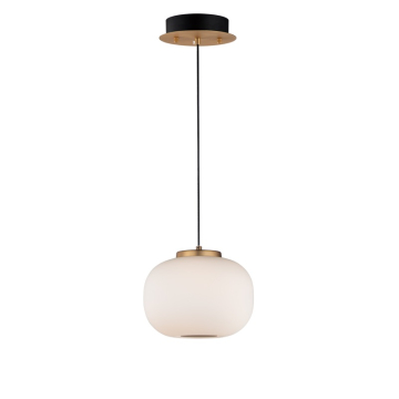 ET2 Soji LED Pendant - 3000K - 380 Lumens - 120V - Black / Gold