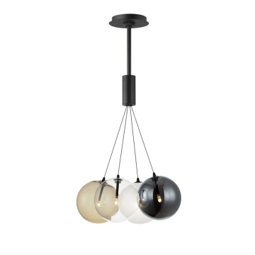 ET2 Burst 4-Light LED Pendant - 3000K - 580 Lumens - 120V - Mixed Glass