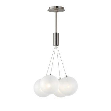 ET2 Burst 4-Light LED Pendant - 3000K - 580 Lumens - 120V - Frost Glass