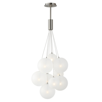 ET2 Burst 9-Light LED Pendant - 3000K - 1,300 Lumens - 120V - Frost Glass