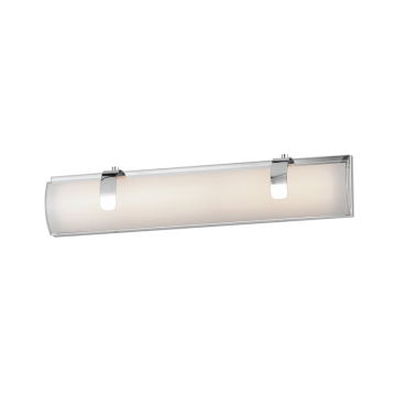 ET2 Clutch 22" LED Vanity Light - 3000K - 1,200 Lumens - 120V - Polished Chrome