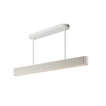 ET2 Delphi 47" LED Pendant - CCT Selectable - 120-277V - Chaulk White