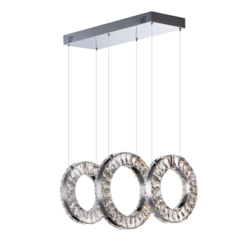 ET2 Charm 3-Light LED Pendant - 3000K - 2,500 Lumens - 120V - Polished Chrome