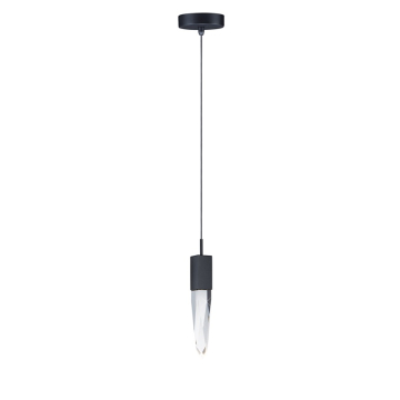 ET2 Quartz 18" LED Pendant - 3000K - 480 Lumens - 120V - Black