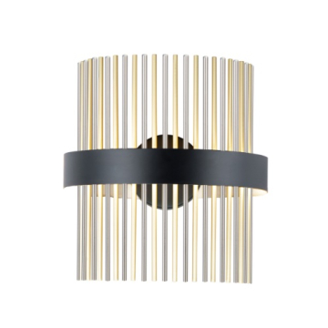 ET2 Chimes LED Wall Sconce - CCT Tunable (27K-6K) - 490 Lumens - 120-277V - Black / Satin Brass / Satin Nickel