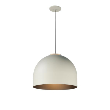ET2 Foster 16" LED Pendant - 3000K - 120V - Gray / Black
