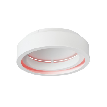 ET2 iCorona 18" LED Surface Mount - RGB + CCT Tunable - 1,800 Lumens - 120-277V - Matte White