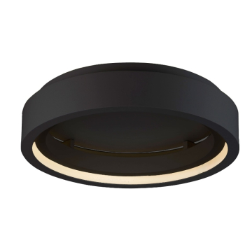ET2 iCorona 24" LED Surface Mount - RGB + CCT Tunable - 2,100 Lumens - 120-277V - Black