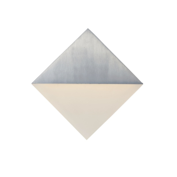 ET2 Alumilux Glow LED Outdoor Wall Sconce - 3000K - 658 Lumens - 120V - Satin Aluminum