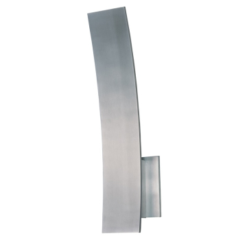 ET2 Alumilux Prime LED Outdoor Wall Sconce - 3000K - 259 Lumens - 120V - Satin Aluminum