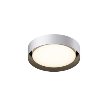 ET2 Echo 16" LED Flush Mount - CCT Selectable - 1,500 Lumens - 120-277V - White / Black