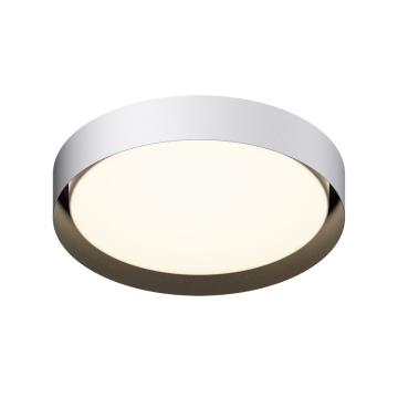 ET2 Echo 24" LED Flush Mount - CCT Selectable - 2,400 Lumens - 120-277V - White / Black