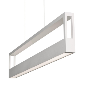 AFX Echo 48" LED Pendant - CCT Selectable - 120-277V - White