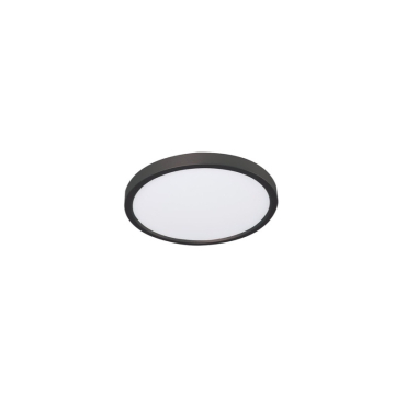 AFX Edge 12" Round LED Flush Mount - 22W - CCT Selectable - 120V - Black