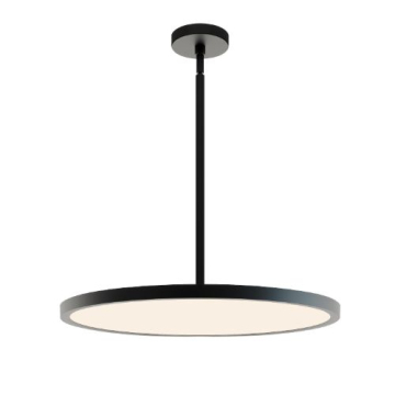 AFX Edge 24" LED Pendant - CCT Selectable - 120V - Black