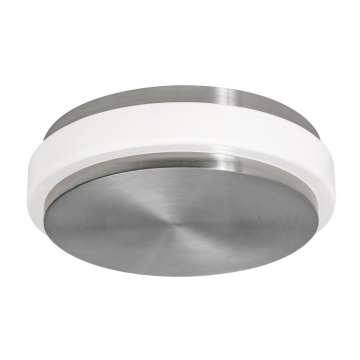 AFX Eris 10" LED Flush Mount - 21W - CCT Selectable - 120-277V - Satin Nickel