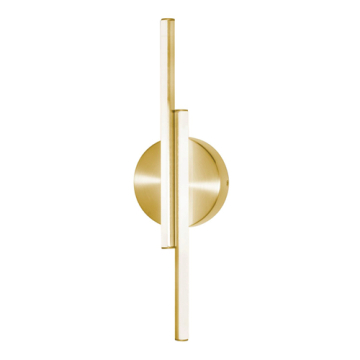 AFX Ella 17" LED Wall Sconce - 3000K - 120V - Satin Brass