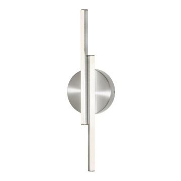 AFX Ella 17" LED Wall Sconce - 3000K - 120V - Satin Nickel