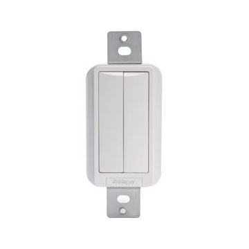 Wattstopper 2-Button Self-Powered RF Remote Switch - Black