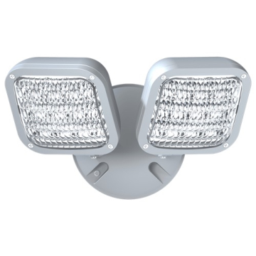 RAB Emergency Outdoor Remote LED Dual Head - High Lumen - Grey