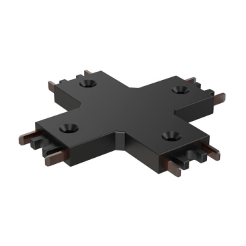 ET2 Continuum Track 4-Way X Connector - Black