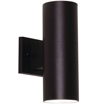 AFX Everly 12" LED Outdoor Wall Sconce - CCT Selectable - 120-277V - Black