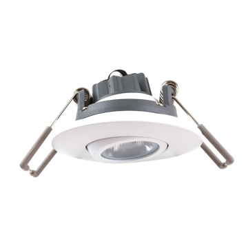 Green Creative 1" 5W MiniFIT Gimbal LED Downlight - 2700K - 400 Lumens - 120V