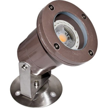 Dabmar 3W LED Pond and Fountain Underwater Light - MR16 Lamp - 2700K - 12V