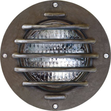 Dabmar 3W LED In-Ground Well Light w/ Grill - MR16 Lamp - 2700K - 12V