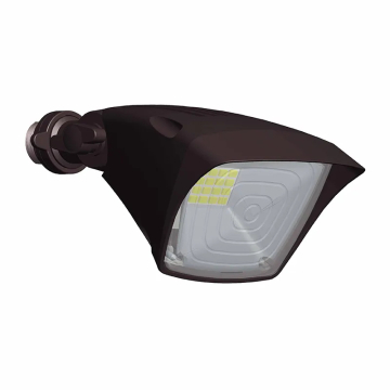 Westgate FLH LED Weatherproof Square Flood Light Head - 10W - 3000K - 1,000 Lumens - 120V - Dark Bronze