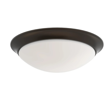 Westgate FMD 11" LED Flush Mount Dome Light - 20W - CCT Selectable - 1,500 Lumens - 120V - Oil-Rubbed Bronze