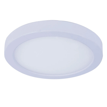 Westgate FMLE 7" LED Composite Flush Mount Light - 14W - CCT Selectable - 1,100 Lumens - 120V - White