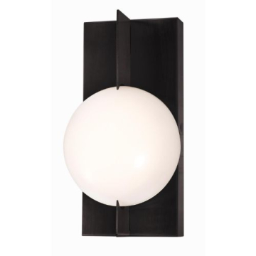 AFX Gates 10" LED Wall Sconce - 3000K - 120V - Black