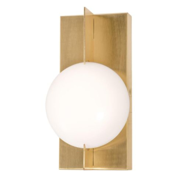 AFX Gates 10" LED Wall Sconce - 3000K - 120V - Satin Brass