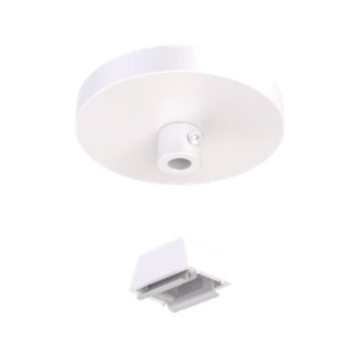 Green Creative Canopy Stem for Atom and Orbit Series Track Lighting - Black