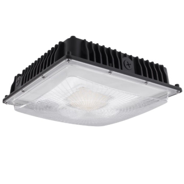 Stonco LED Canopy Light - 28 | 40 | 60W - CCT Selectable - Motion / Daylight Sensor - Bronze - 120-347V