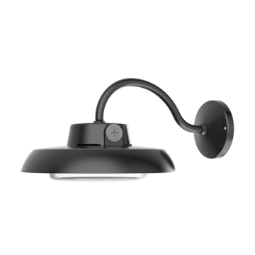 AFX Gilbert 7" LED Outdoor Wall Sconce - CCT Selectable - 120V - Black