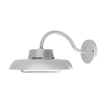 AFX Gilbert 7" LED Outdoor Wall Sconce - CCT Selectable - 120V - Textured Grey