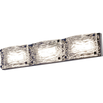 AFX Glacier 3-Light LED Vanity Light - 3000K - 120V - Polished Chrome