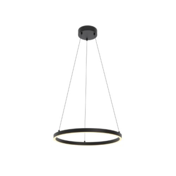AFX Glo 24" LED Pendant - 3000K - 120V - Black